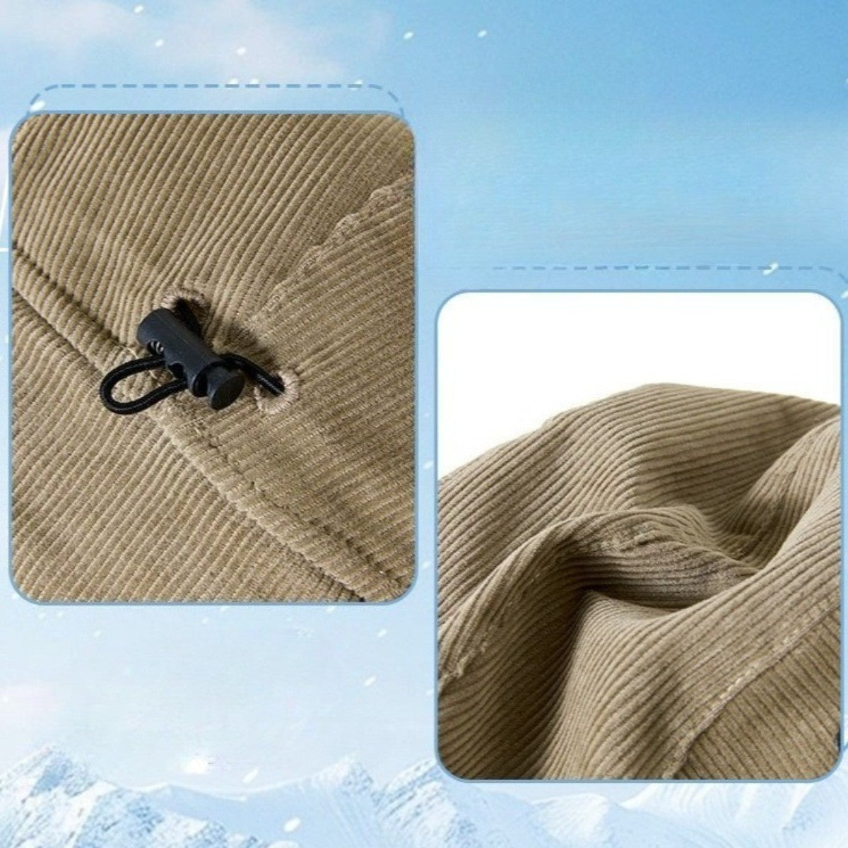 Retro Winter Hat with Ear Protection for Men Women - Thermal Trapper Hat