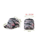 Soft Brim Baseball Cap for Men Women Short Brim Fashion Sun Hat
