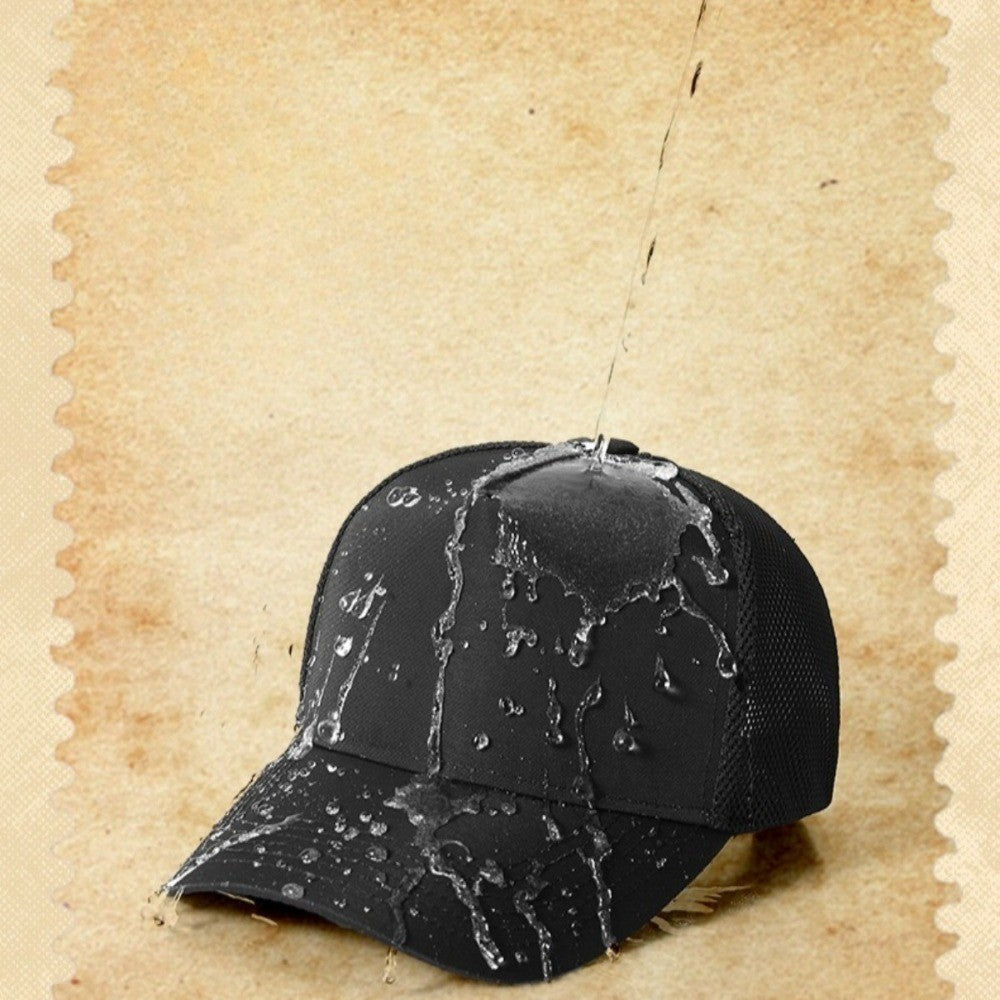 Summer Water Repellent Sun Protection Baseball Cap for Men Women