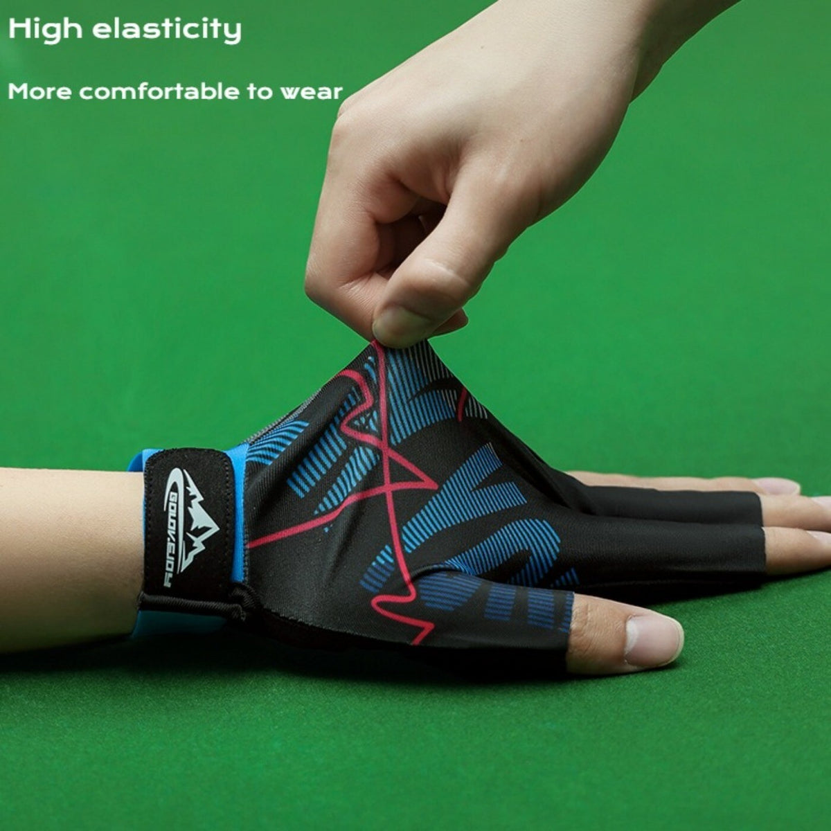 Billiards Glove - 3 Finger Pool Glove