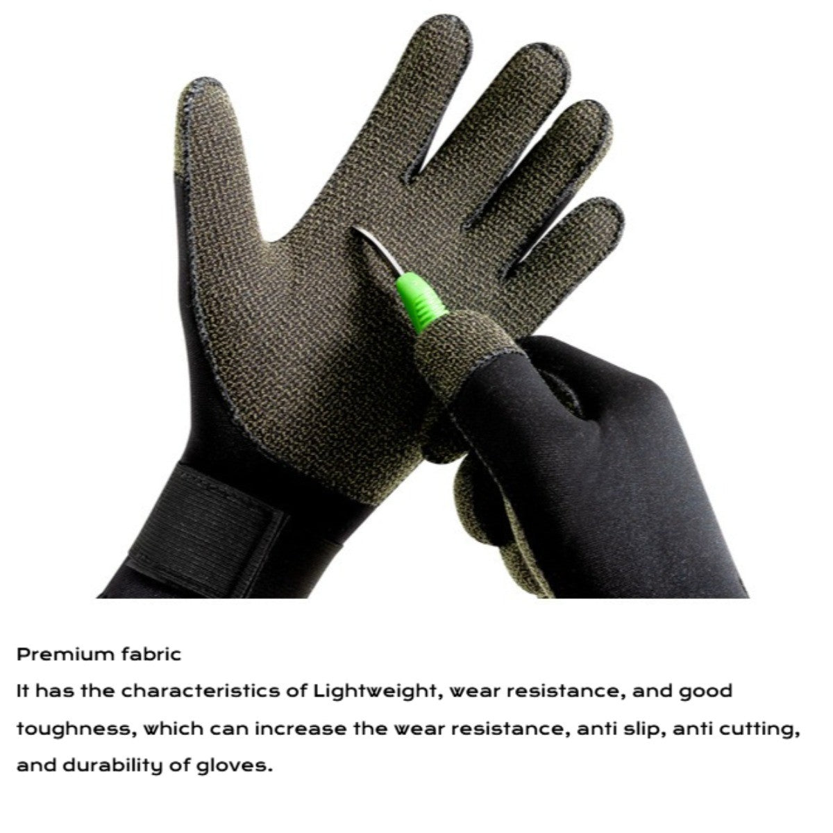 3/5MM Diving Gloves Anti-cut, Wear-resistant Winter Swimming Snorkeling Gloves