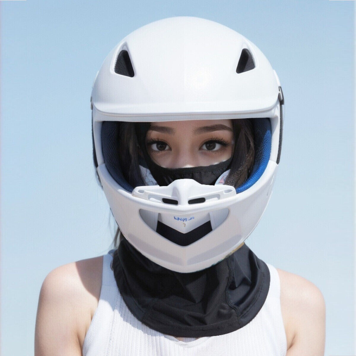 Summer Ice Silk Balaclava - UV Protection Motorcycle Balaclava for Cycling