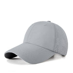 Summer Breathable Baseball Cap for Men Women - Lightweight Sun Hat