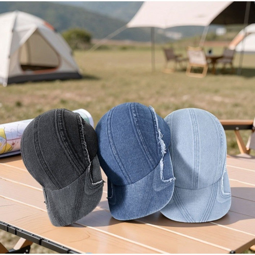 Spring/Summer Sun Protection Cowboy Hat for Men Women -Cotton Sun Hat