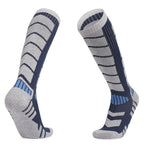 Wool Blend Skiing Socks for Men - Winter Thermal Outdoor Hiking Snow Socks
