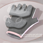Fitness Gloves - Outdoor Cycling Gloves, Shock-absorption Yoga Gloves for Women