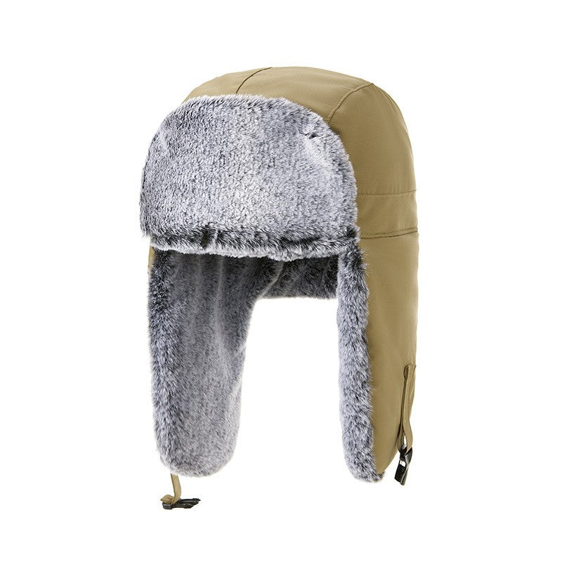 Winter Trapper Hat for Men Women - Thermal Aviator Trapper Hat