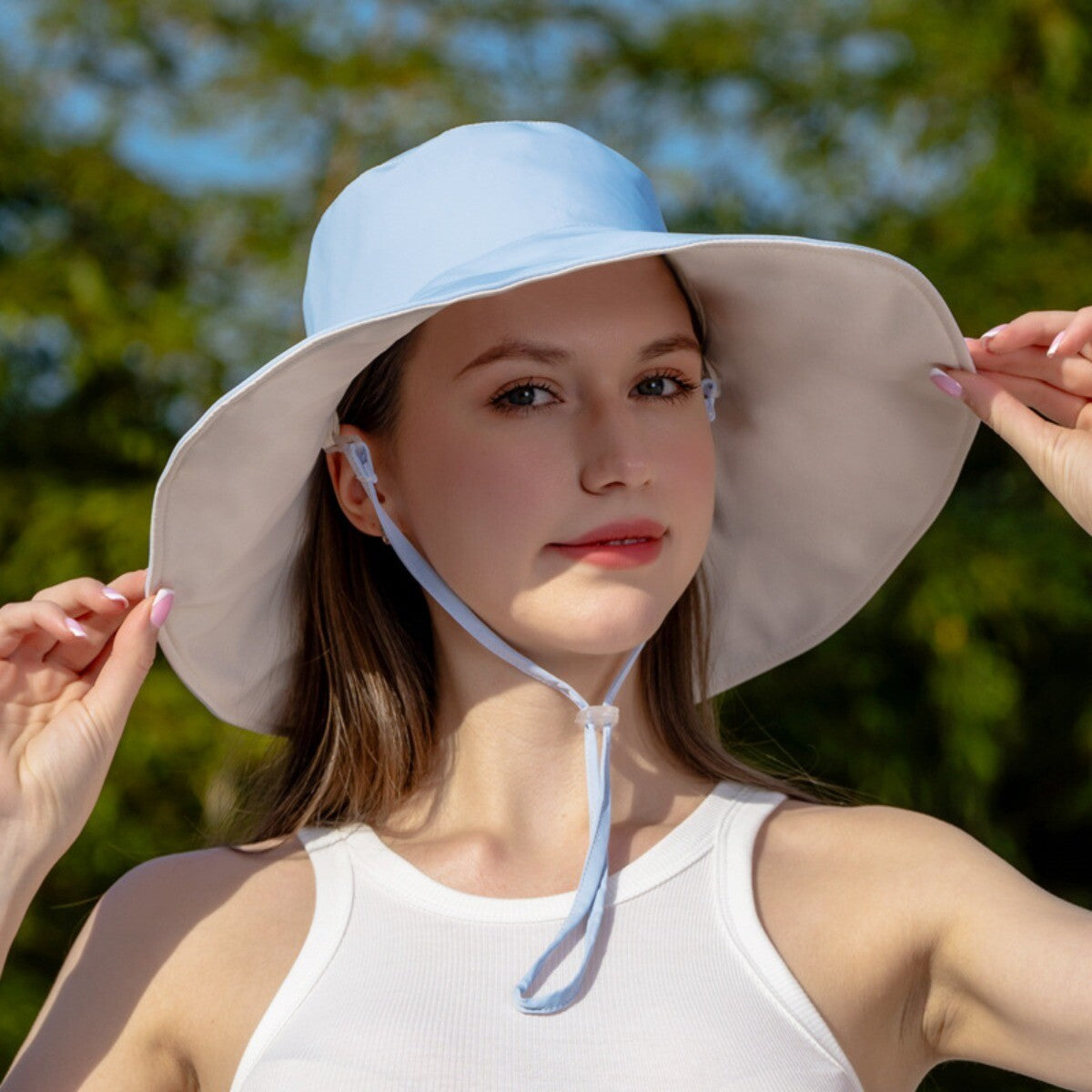 Bucket Hat with Two Side Wearable