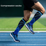 Sports Compression Socks for Outdoor Running - Calf Compression Workout Socks