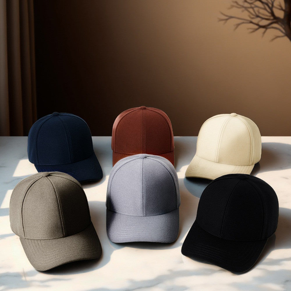 Spring Autumn Baseball Cap for Men Women - Warm Windproof Sun Hat for Cycling