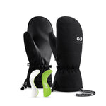 Winter Mittens for Men Women - Warm Thermal Waterproof Mittens for Snowboarding