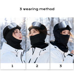 Ski Mask - Winter Balaclava Thermal Face Cover for Snowboarding