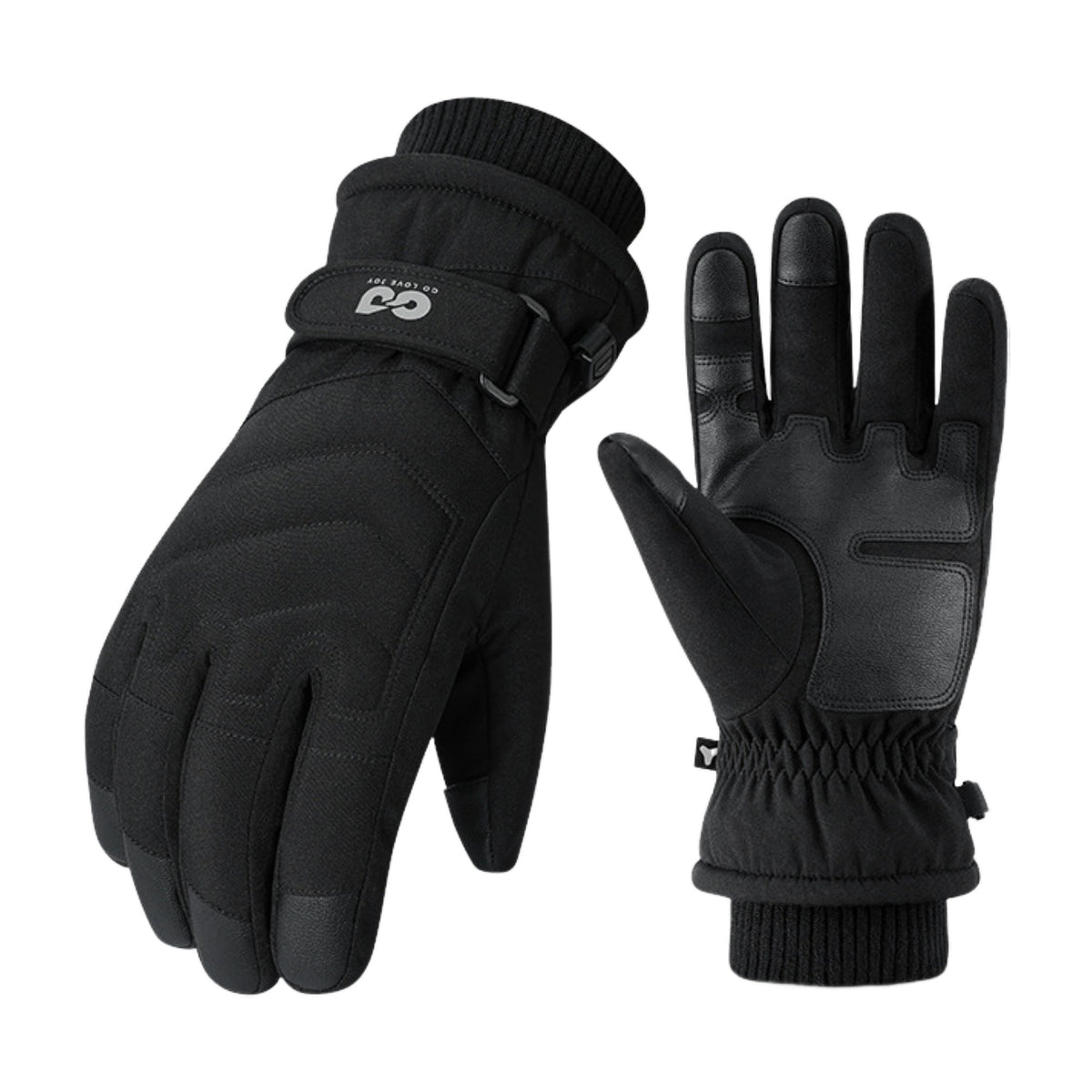 Winter Gloves for Men Women - Windproof Water Repellent Glove for Cycling Skiing
