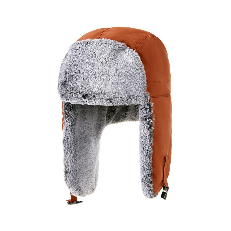 Winter Trapper Hat for Men Women - Thermal Aviator Trapper Hat