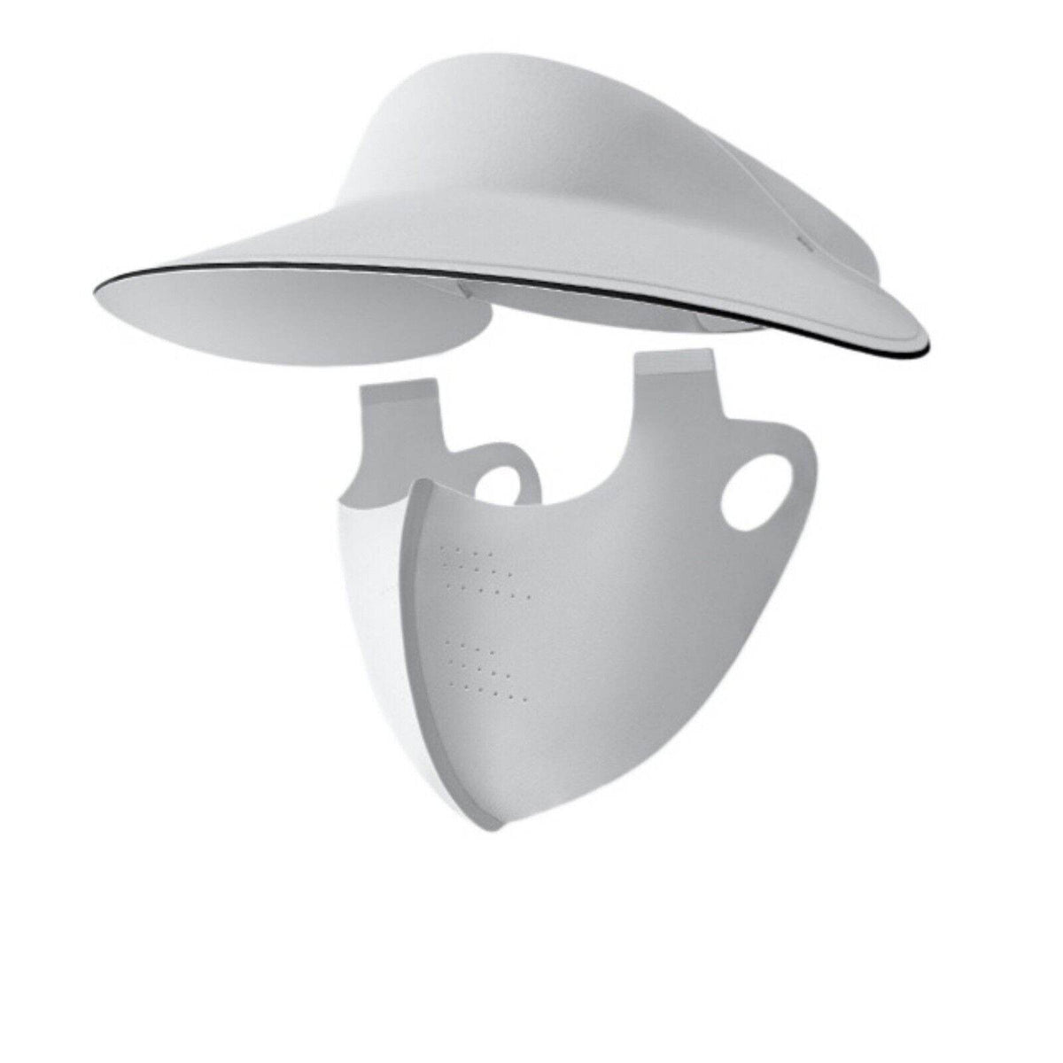UPF50+ Face Mask with Small Visor for Women - Movagear
