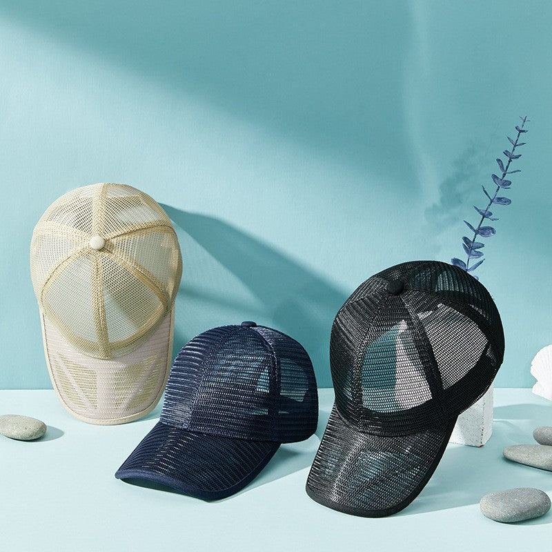 Summer Baseball Cap for Men Women - Breathable Sun Hat Baseball Cap