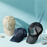 Summer Baseball Cap for Men Women - Breathable Sun Hat Baseball Cap