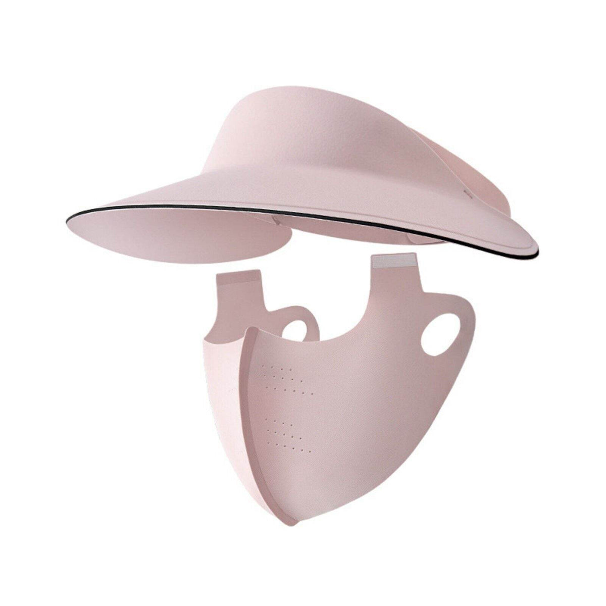 UPF50+ Face Mask with Small Visor for Women - Movagear