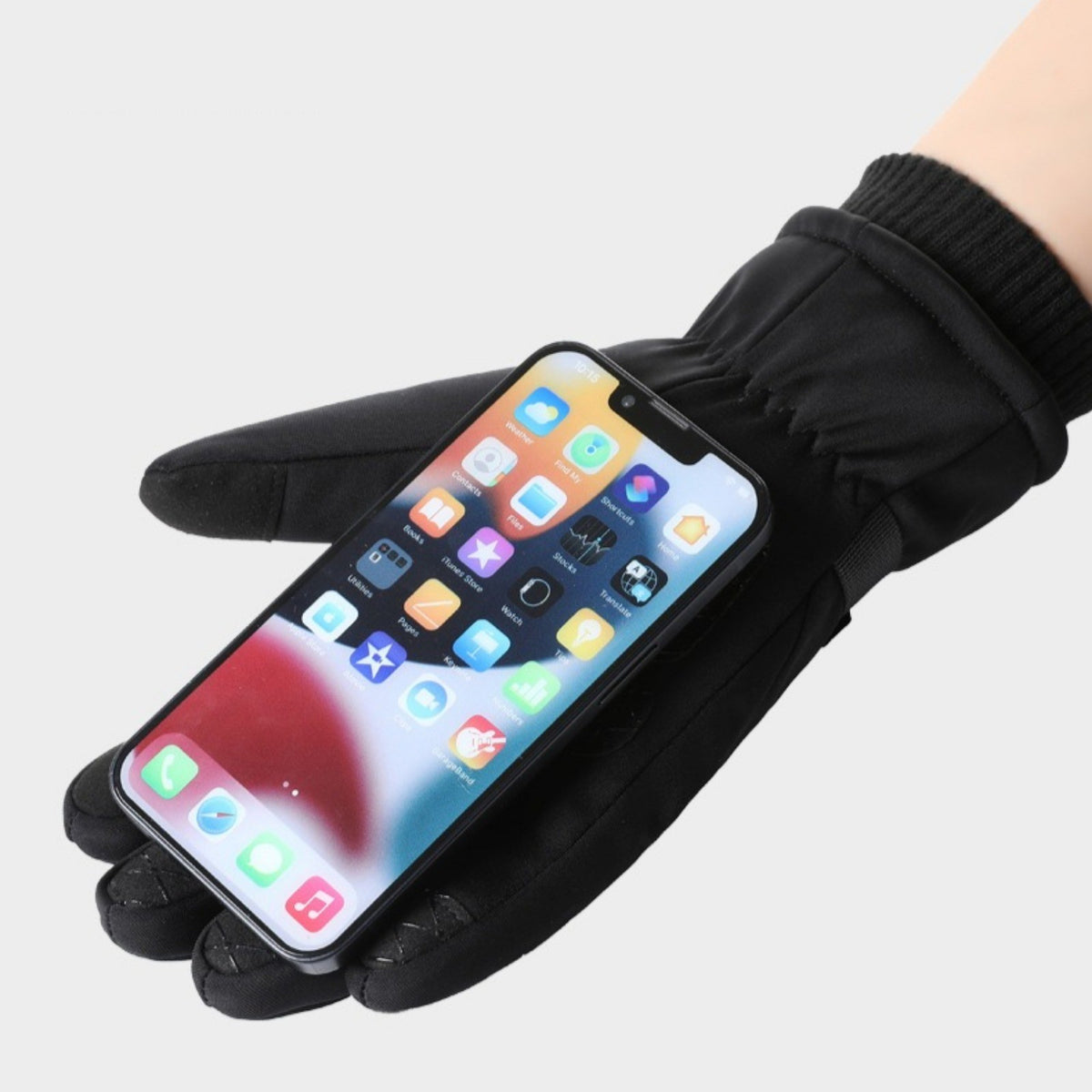 Winter Cycling Gloves - Outdoor Sports Windproof Waterproof Skiing Gloves