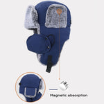 Faux Fur Trapper Hats with Magnetic Absorption
