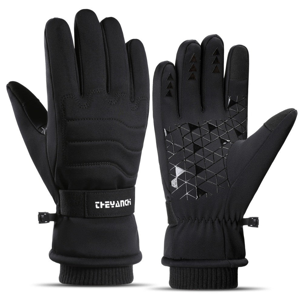 Winter Cycling Gloves for Men - Thermal Gloves for Skiing Snowboarding Cycling