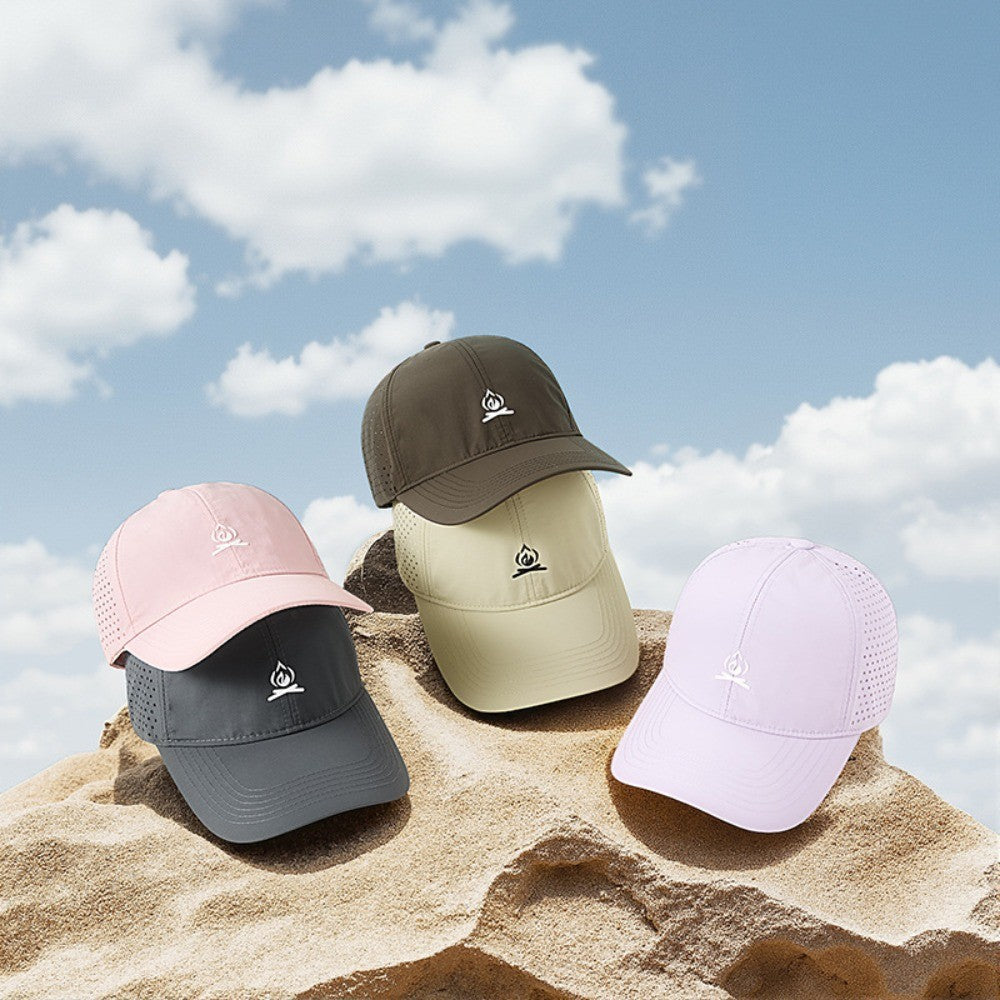 Spring Summer Sun Protection Baseball Cap for Men Women - Quick Drying Sun Hat