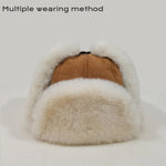 Faux Fur Trapper Hat Aviator Cap Trapper