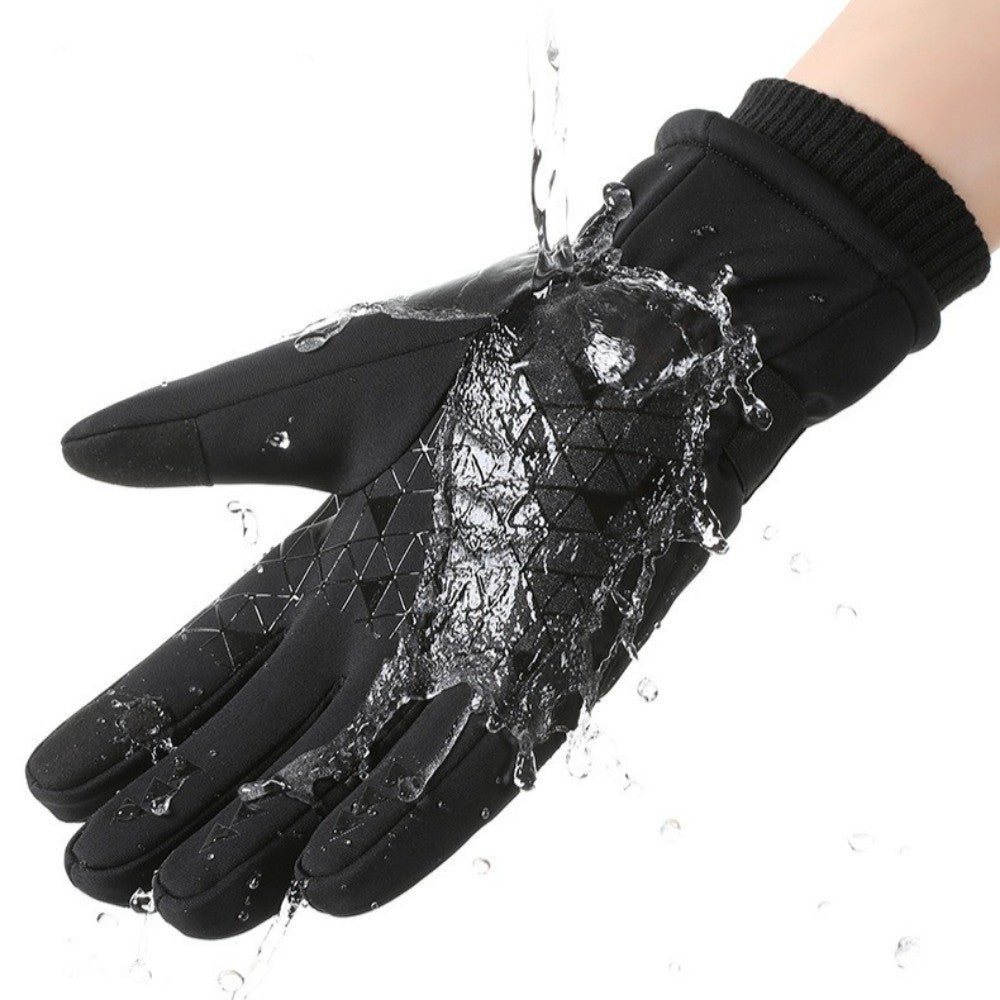 Winter Cycling Gloves for Men - Thermal Gloves for Skiing Snowboarding Cycling