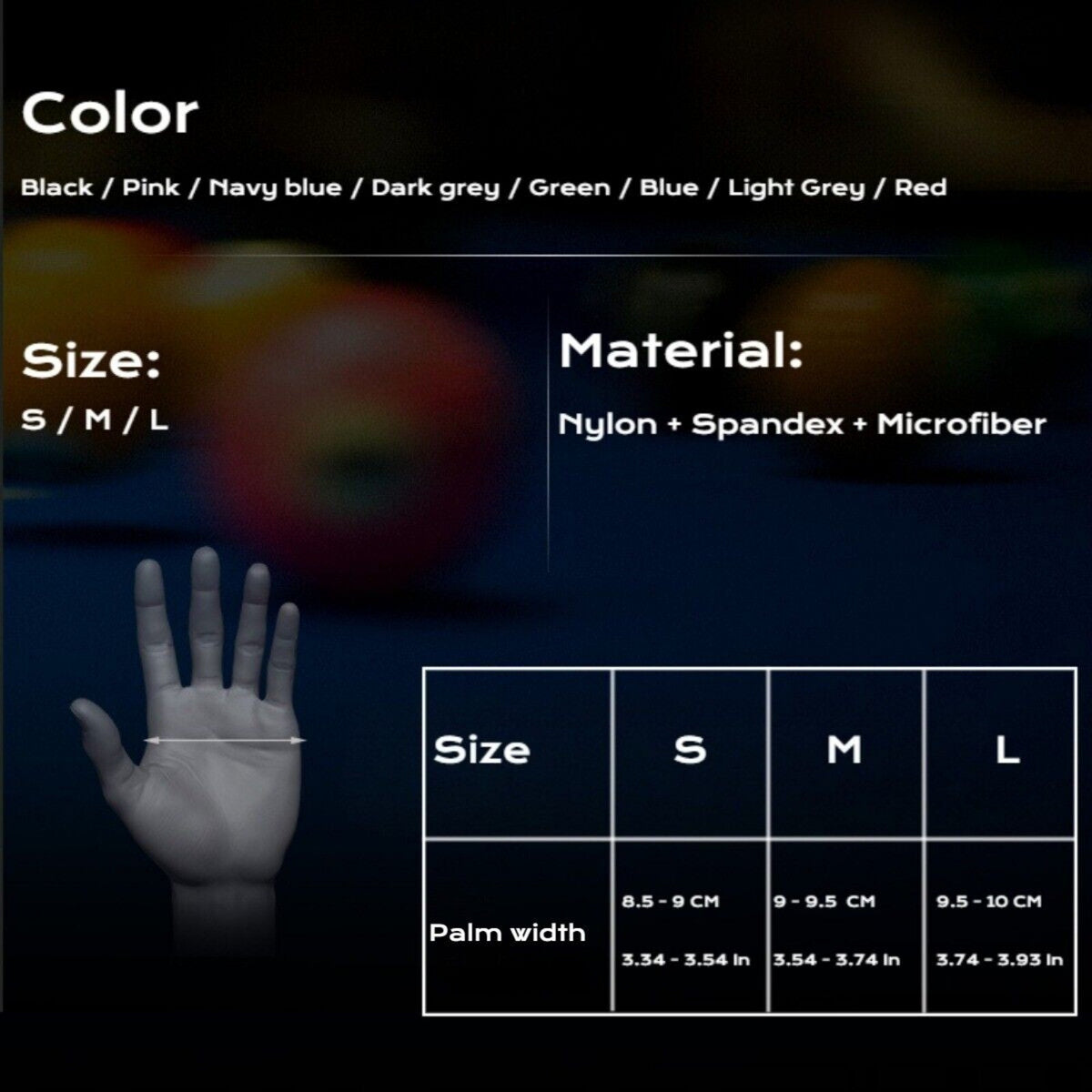 Billiards Glove