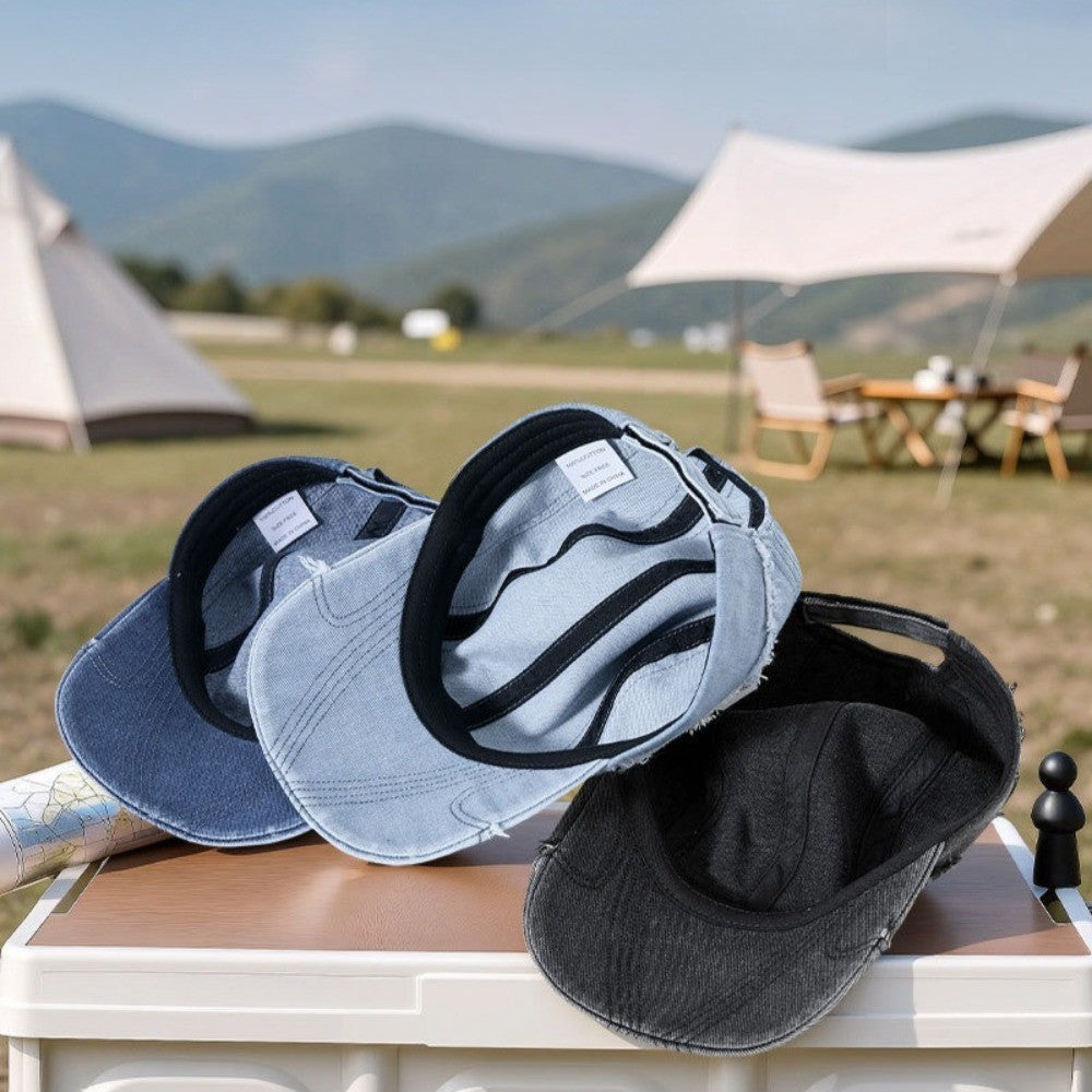 Spring/Summer Sun Protection Cowboy Hat for Men Women -Cotton Sun Hat