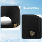 Winter Baseball Cap for Men Women - Adjustable Thermal Baseball Cap
