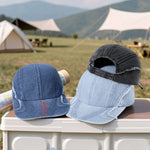 Spring/Summer Sun Protection Cowboy Hat for Men Women -Cotton Sun Hat