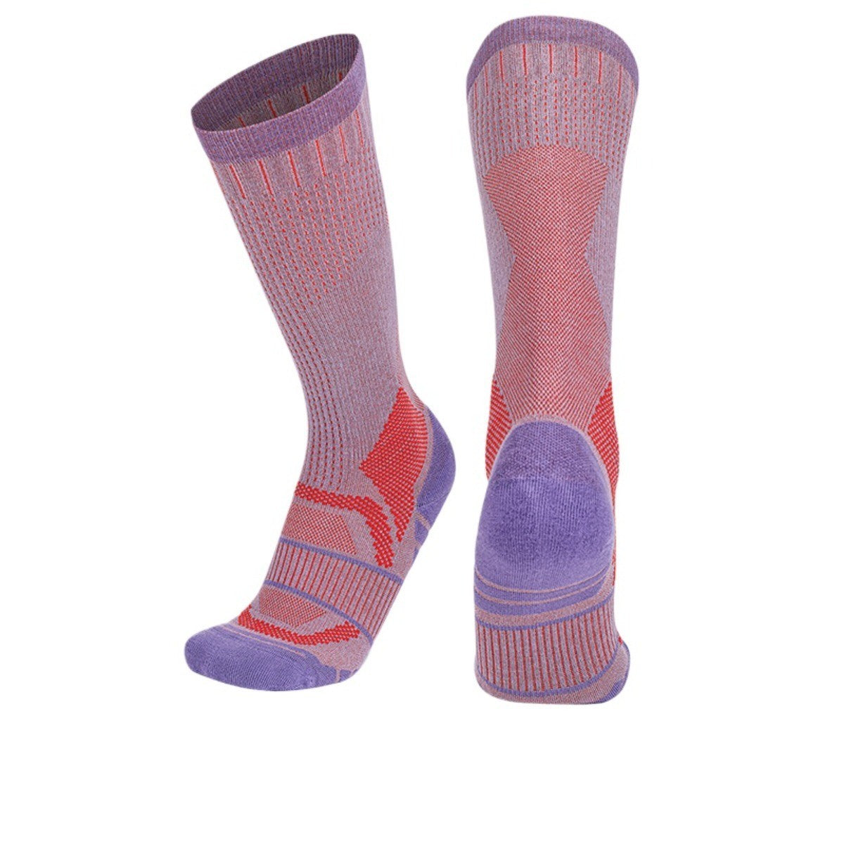 Professional Compression Socks Made of Bamboo Fiber Fabric Running Cycling Socks