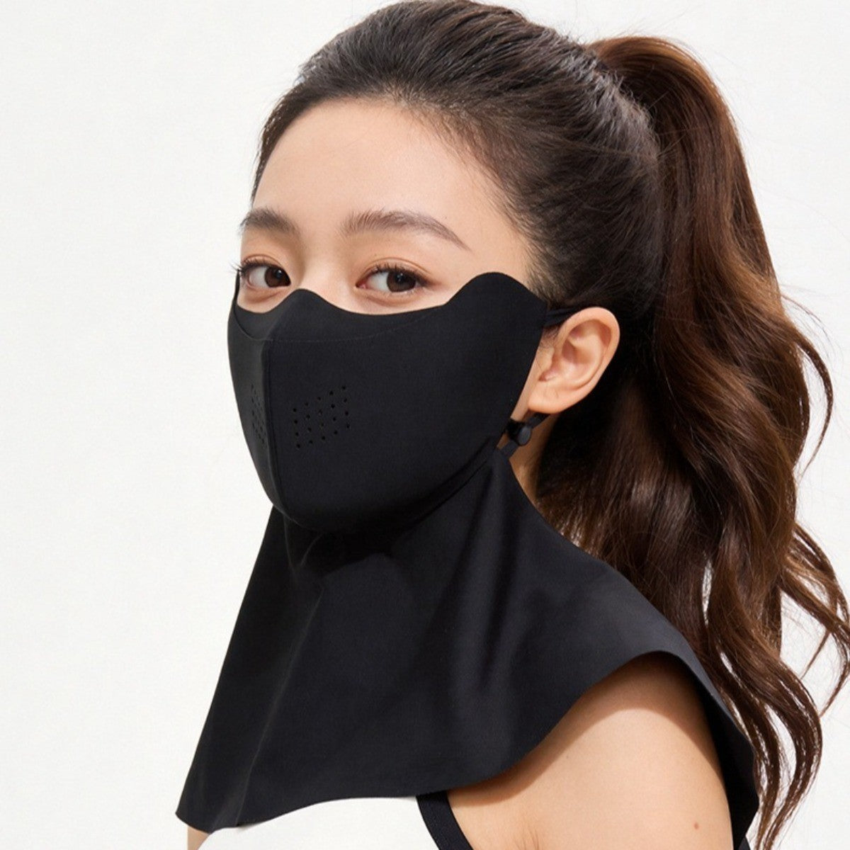 2PCS Summer Ice Silk UV Protection Face Mask for Women - UV Protection Balaclava