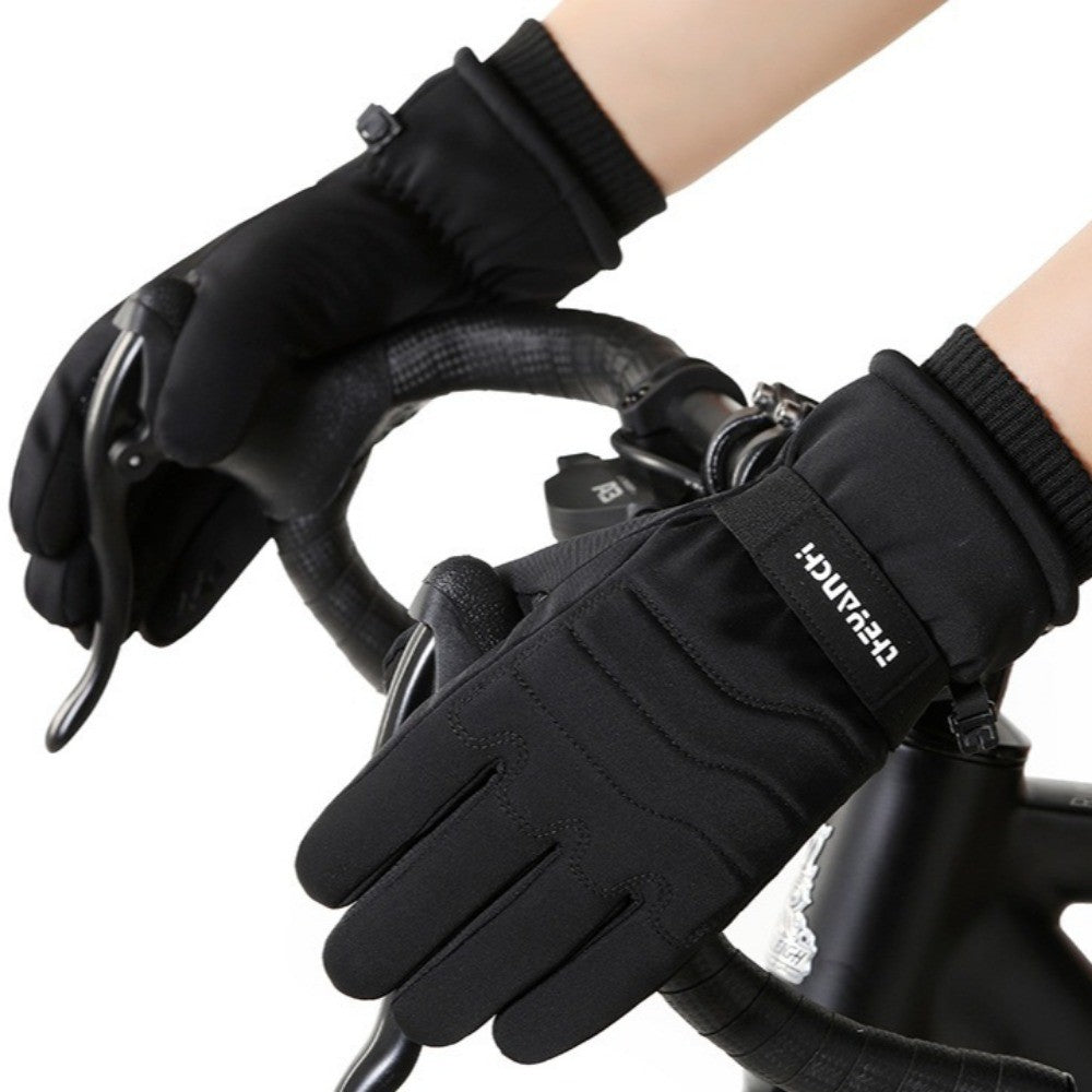 Winter Cycling Gloves for Men - Thermal Gloves for Skiing Snowboarding Cycling