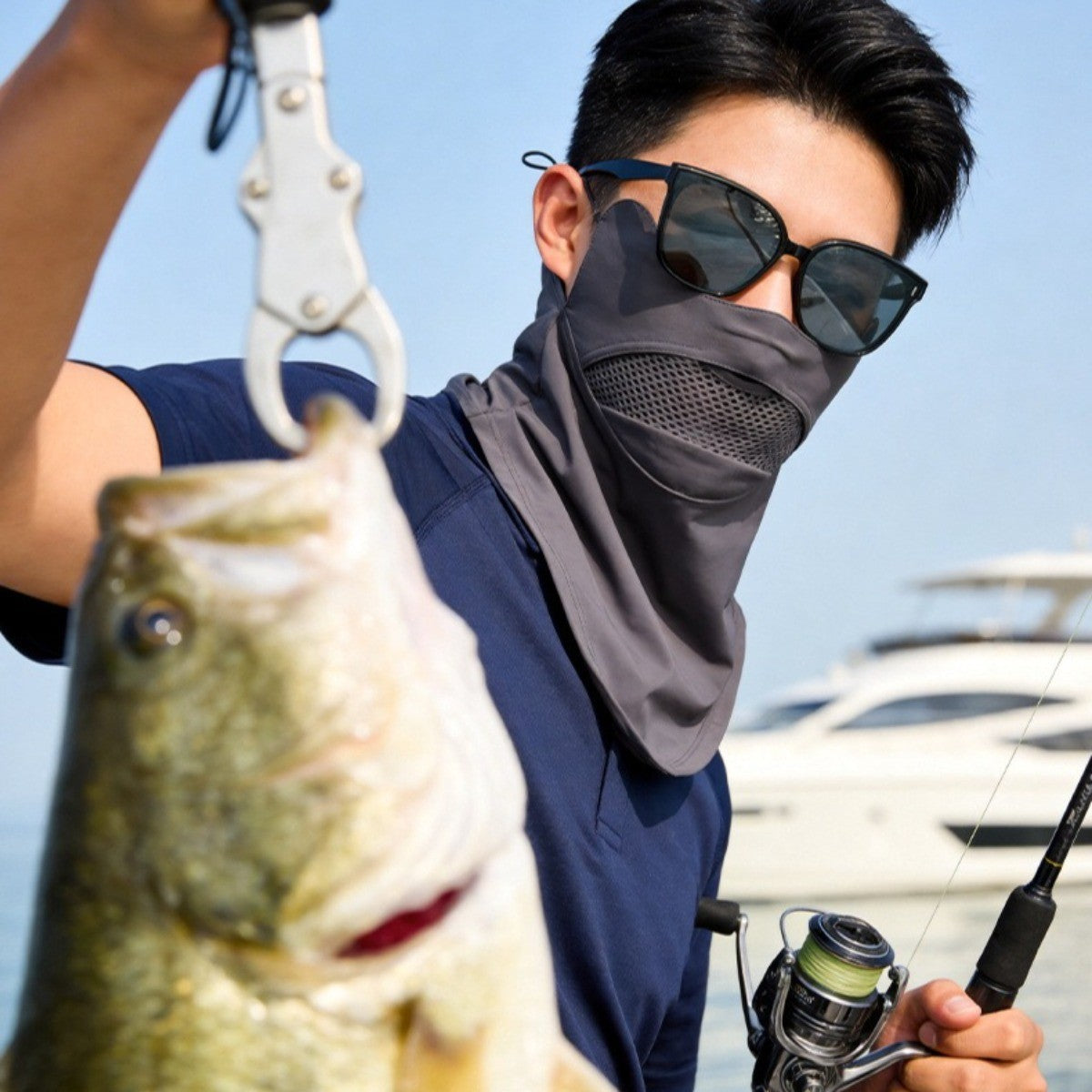 Cycling Mask UV Protection Balaclava for Unisex - Face Scarf for Running Fishing