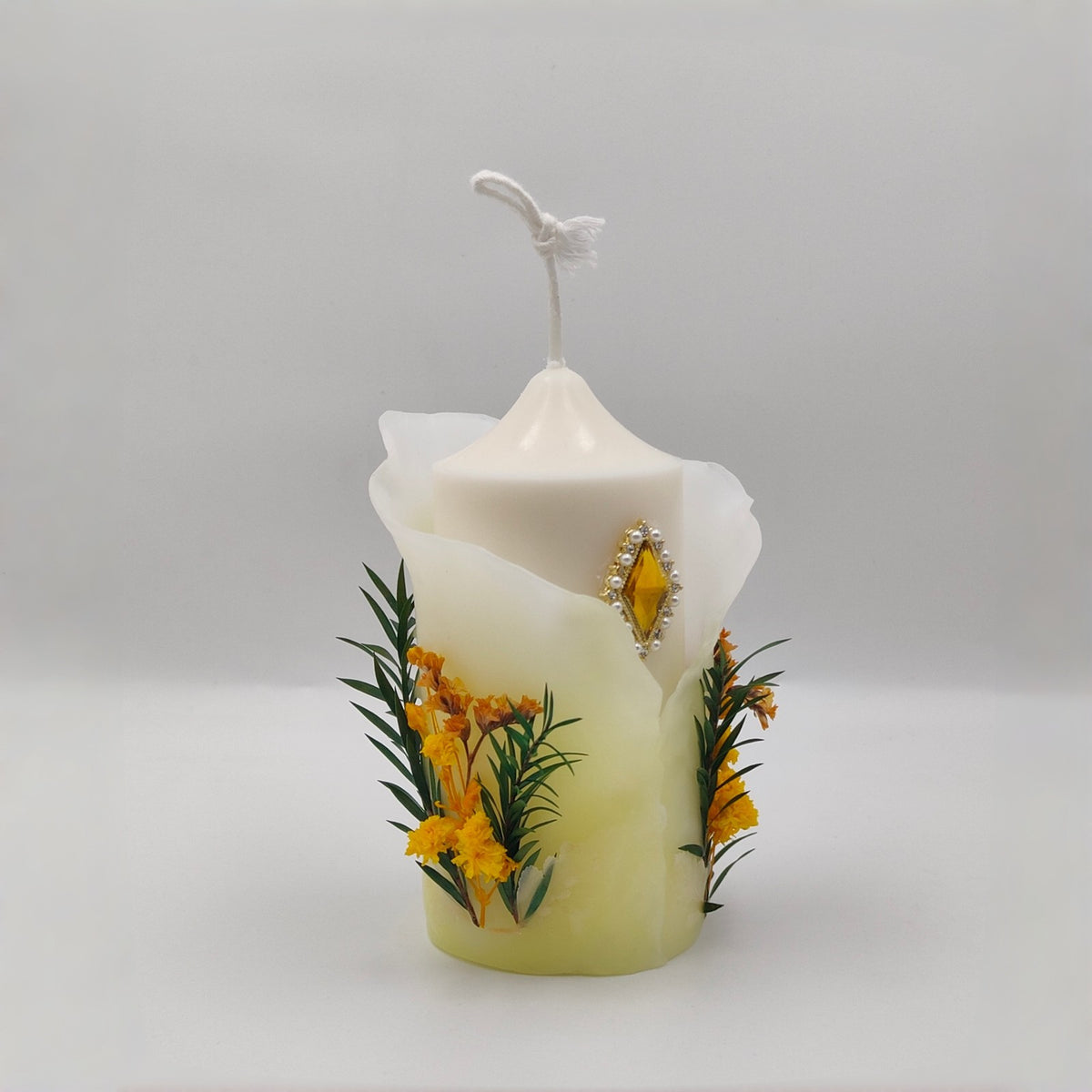 Autumn Pear Orchid Aroma Candle - Home Indoor Light Aroma Bedroom Candle