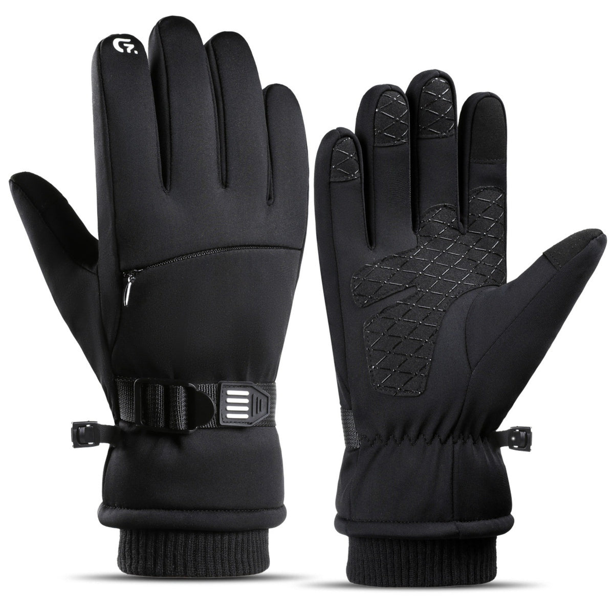 Winter Cycling Gloves - Outdoor Sports Windproof Waterproof Skiing Gloves