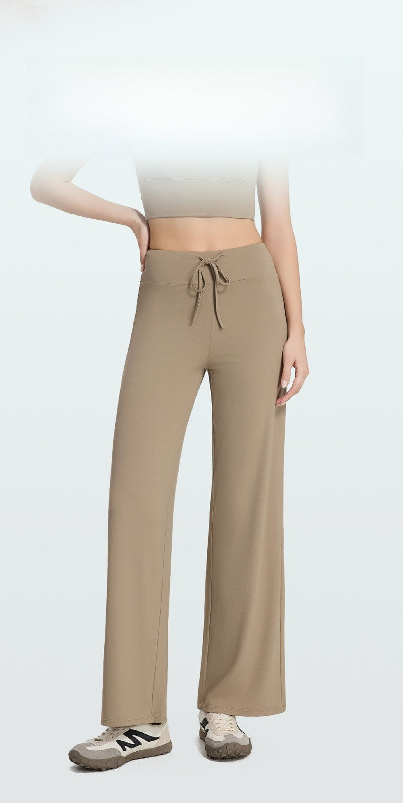 Spring Fall Wide Leg Sports Pants for Women - Running Yoga Pants - CK3677