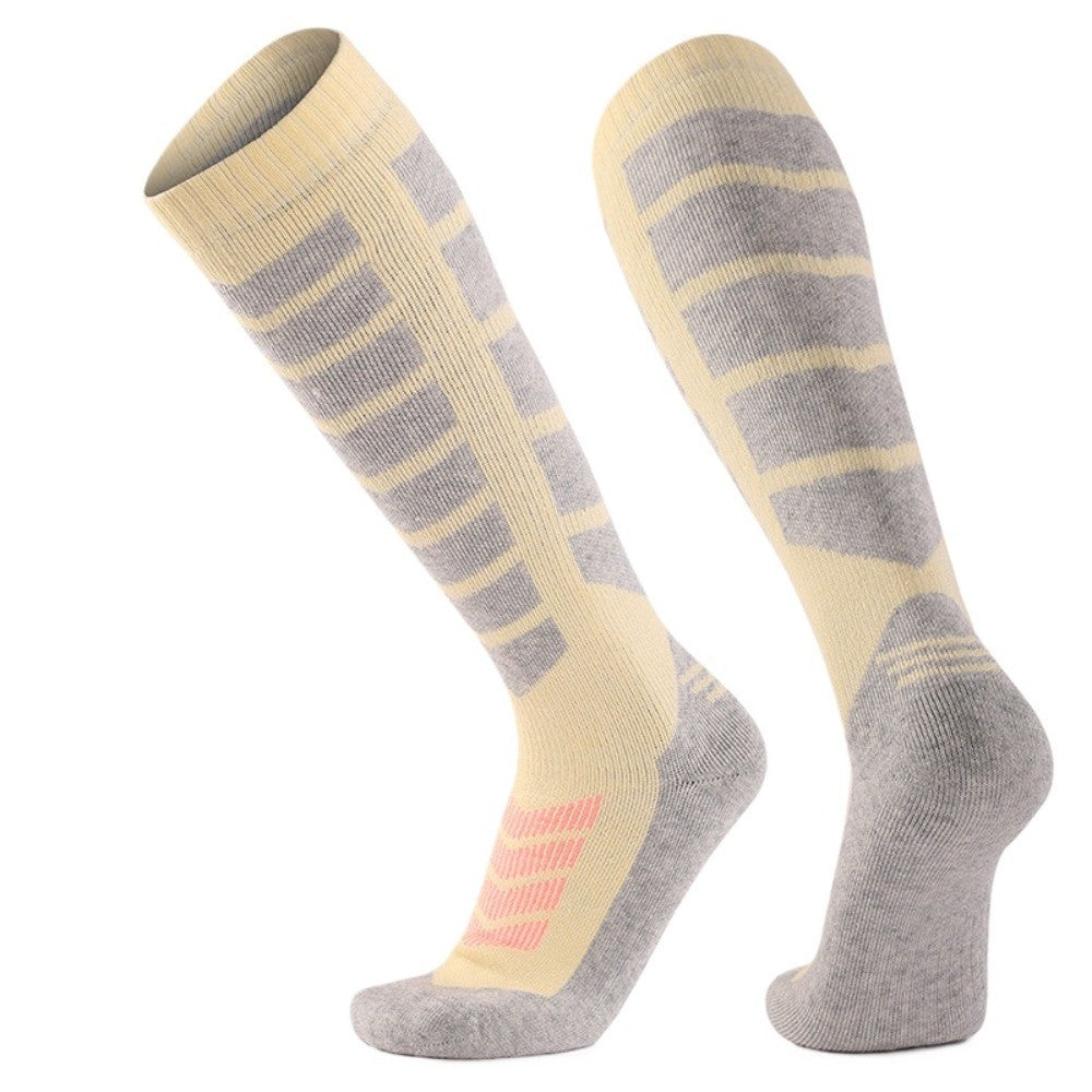 Snow Socks for Autumn Winter - Professional Warm Ski Socks for Men Women