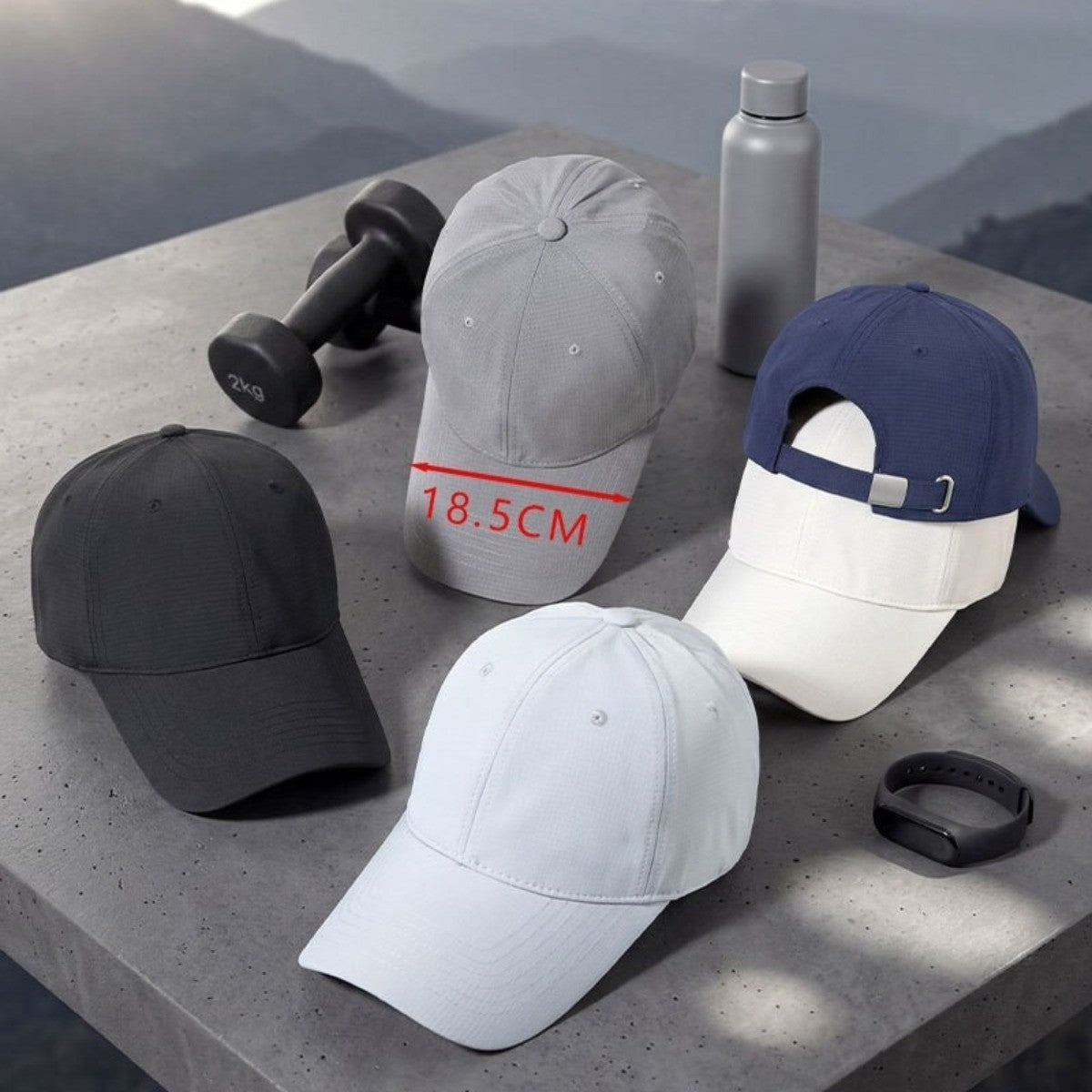 Summer Baseball Cap for Men Women - Breathable Sport Running Outdoor Sun Hat
