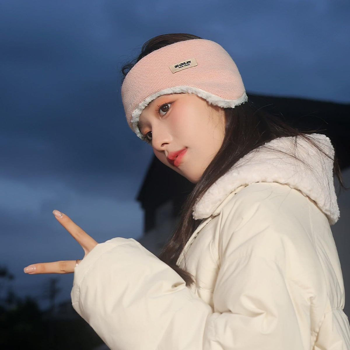 Winter Ear Muffs Ear Warmers Faux Fur Soft Earmuffs for Women - Female Headband