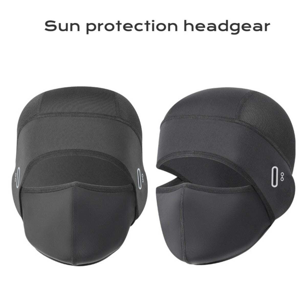 Summer Ice Silk Headgear - Cycling Motorcycle Cap Balaclava Face Mask for Men