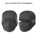 Summer Ice Silk Headgear - Cycling Motorcycle Cap Balaclava Face Mask for Men