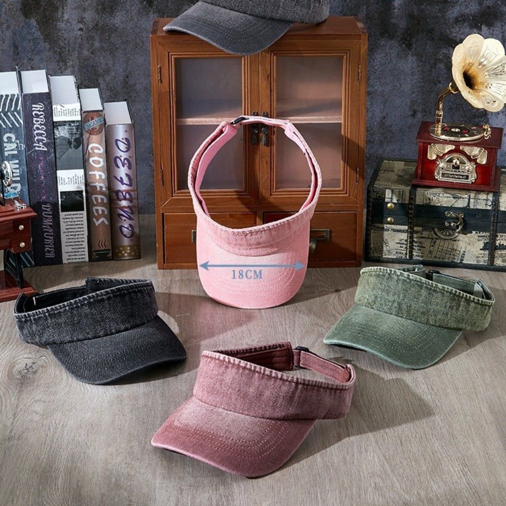 Spring Summer Sun Protection Visor for Men Women - Sun Hat for Outdoor Sport