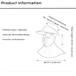 UPF50+ Mask with Small Visor - Movagear