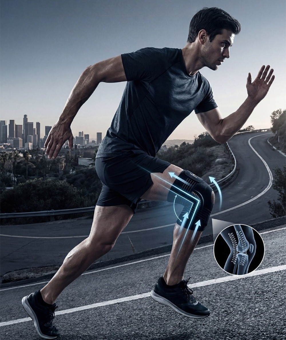Knee Pads for Men - Knee Pads for Running Sports, Knee Pad for Protection