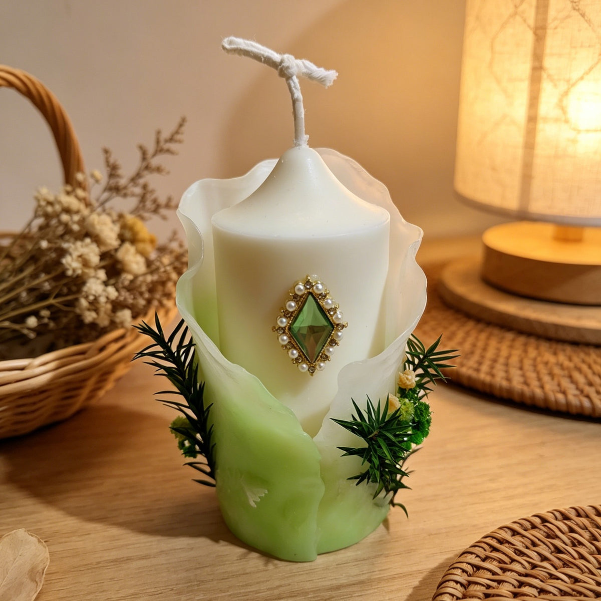 Scented Candles - Handmade Aromatherapy Candles, Bedroom Living Room Flower
