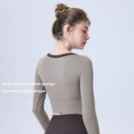 Womens Sports Bra - Workout Tank Top with Built in Pads - Yoga T-Shirt CX5697