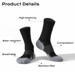 Professional Sports Socks for Unisex - Summer Bamboo Carbon Fiber Running Socks